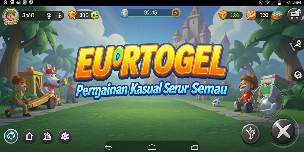 Tampilan antarmuka EUROTOGEL yang menarik dan intuitif.