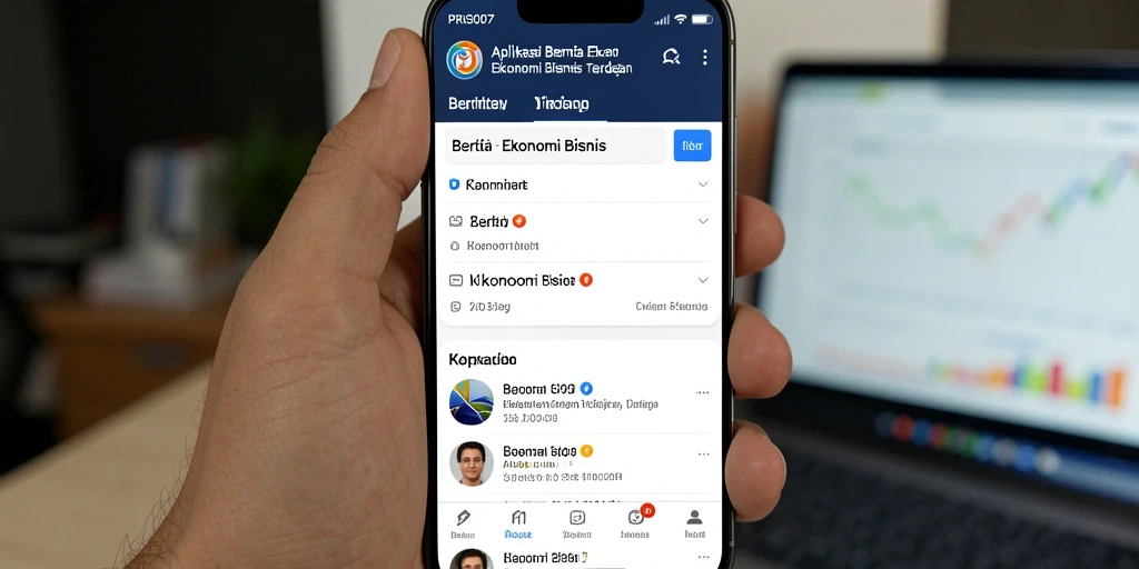 Antarmuka pengguna PRG007 yang intuitif dan informatif.