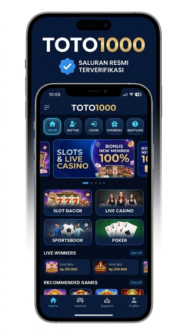 Kanal Resmi Unduh APK toto1000 untuk pengguna Android
